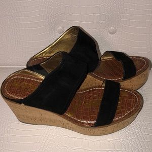 Sam Edelman cork wedge